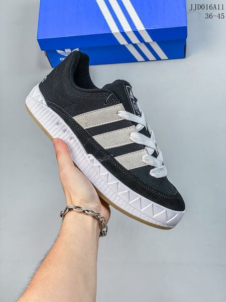 Atmos x Adidas Adimatic Low 2023新款 馬蒂奇系列男女款低幫復古鯊魚麵包滑板鞋