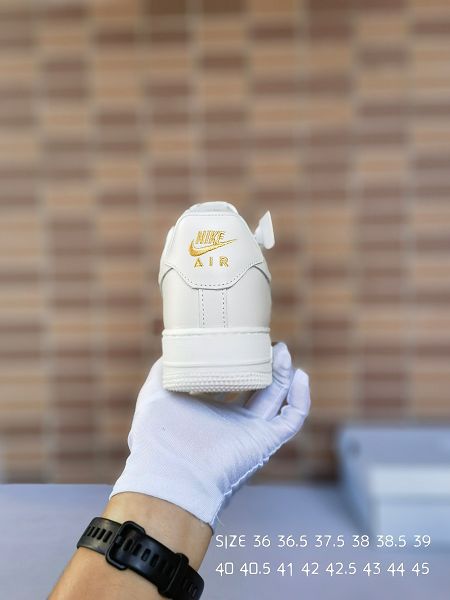 Air Force 1 Low 』07 All white聯名小金勾 全白色2024全新男女款板鞋