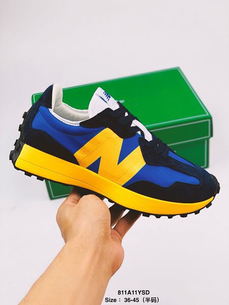 New Balance 327 2020新款 NB紐巴倫雙色拼接復古情侶款慢跑鞋