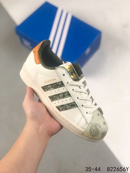 Adidas Superstar 2022新款 三葉草貝殼頭系列男女款休閒運動板鞋