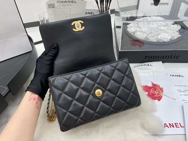 chanel包包 香奈兒2022新款手提包 DSAS3378時尚單肩斜挎包