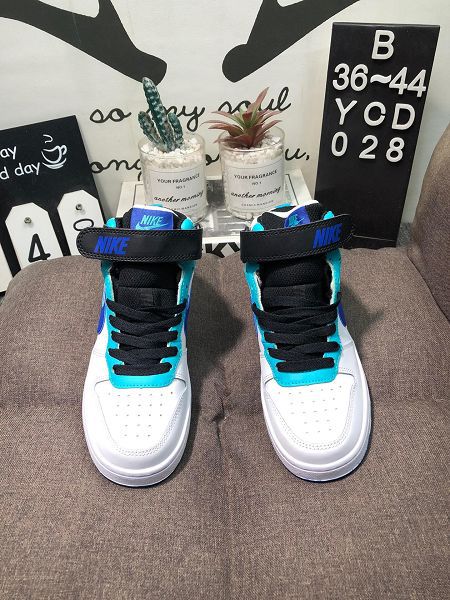 Nike Court Borough Mid 2 2023新款 高幫魔術貼男女款時尚滑板鞋