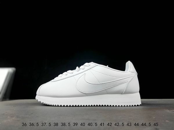 Nike Classic Cortez Premium SE White-Jade-orange 2019新款 阿甘復古初代情侶款慢跑鞋 帶半碼