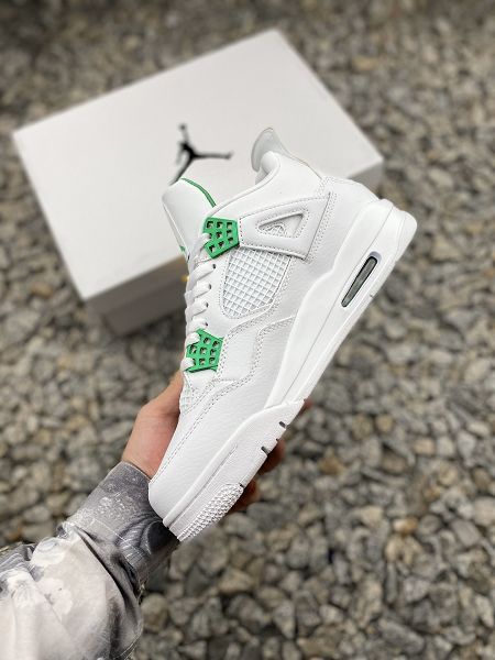 Nike Air Jordan 4 Retro OG Cement 2020新款 喬丹4代情侶款籃球鞋 帶半碼