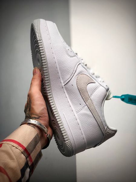 Nike Air Force 1 Low 2021新款 空軍一號灰白低幫男女款運動板鞋