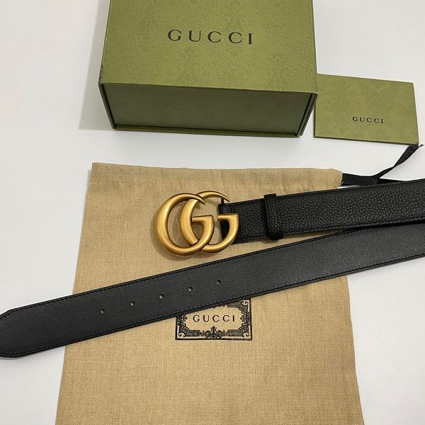 gucci皮帶 古馳2022新款皮帶 HF0522-18牛皮荔枝紋時尚腰帶