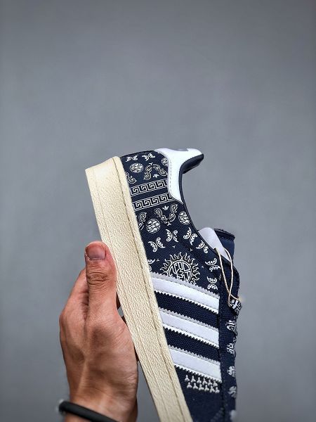 Adidas Campus 80S 三葉草校園系列 2023全新經典百搭情侶板鞋