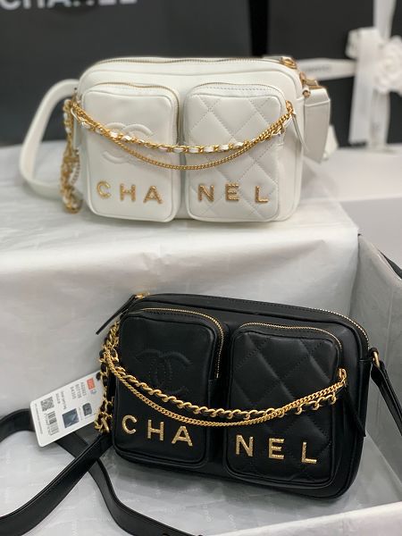 chanel包包 香奈兒2022新款手提包 DSAS2923牛皮系列單肩斜挎包