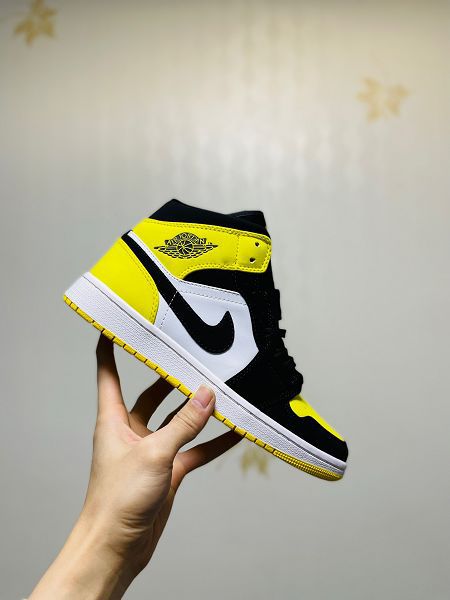 Air Jordan 1 Mid Island Green 2022新款 AJ1喬丹1代男女款中幫板鞋