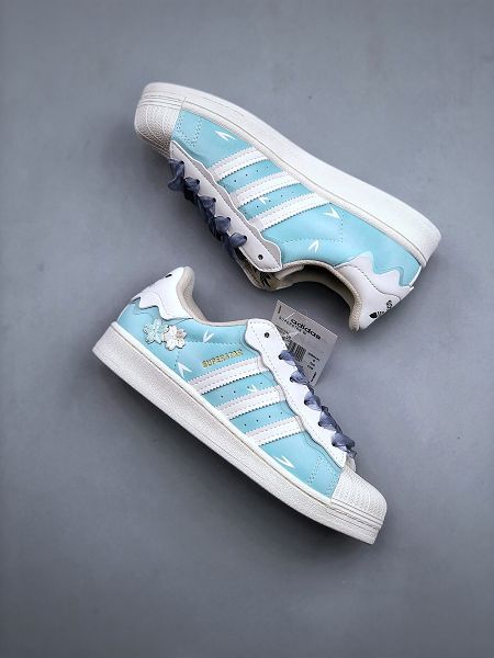 Adidas Originals Superstar 2023新款 貝殼頭系列女款運動板鞋