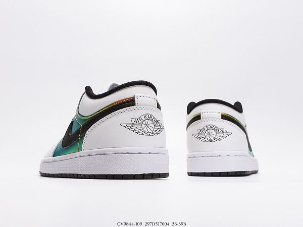 Nike Air Jordan 1 Low AJ1 2021新款 喬丹1代低幫女款板鞋 帶半碼