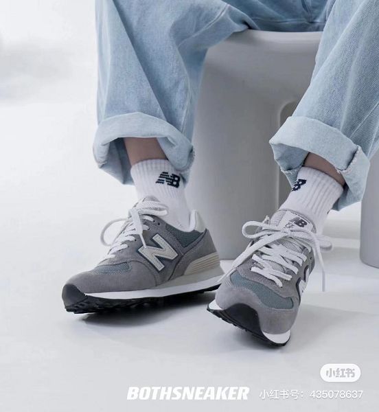 New Balance 574系列 2021新款 水泥灰男女款復古運動慢跑鞋