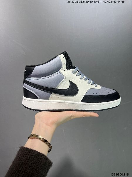 Nike Court Vision MID 2024全新男女款高幫百搭透氣板鞋