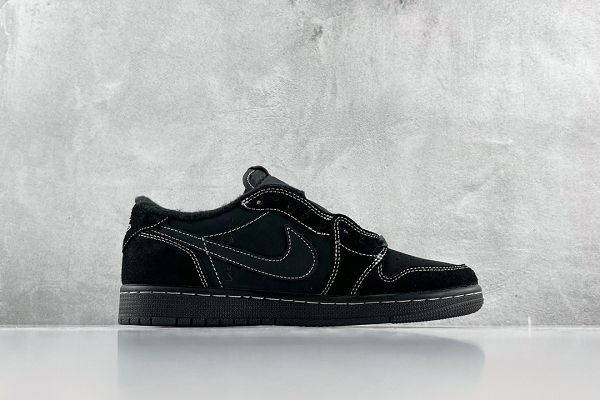 Travis Scott x Jordan Air Jordan 1 Low OG BlackPhantom 黑武士 2023全新男女款