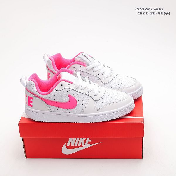 NIKE COURT BOROUGH LOW BG 2022新款 小白鞋低幫女款運動板鞋