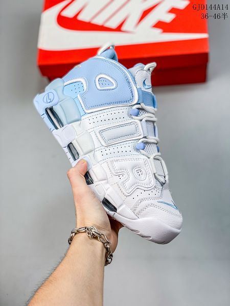 Nike Air More Uptempo 2022新款 皮蓬大AIR撕紙男女款籃球鞋