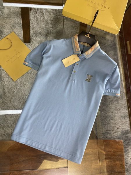 burberry polo衫 2021新款 巴寶莉翻領短袖polo衫 MG0327款