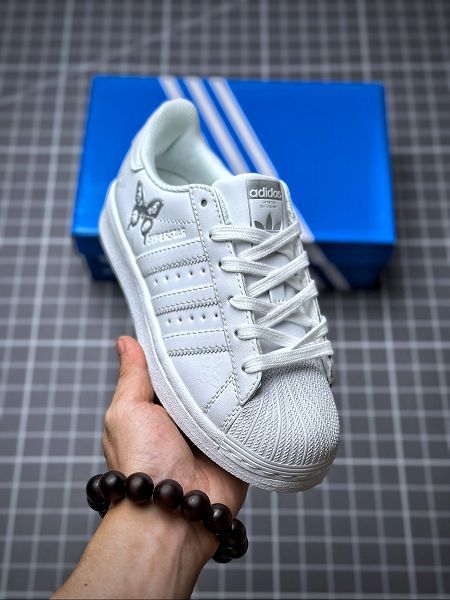 Adidas Originals Superstar 2023新款 經典復古男女款貝殼頭板鞋