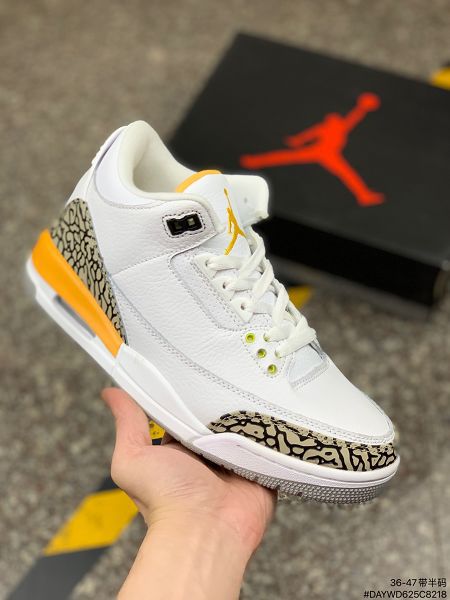 Nike Air Jordan 3 Retro 2021新款 喬丹3代中幫男女款復古運動文化籃球鞋