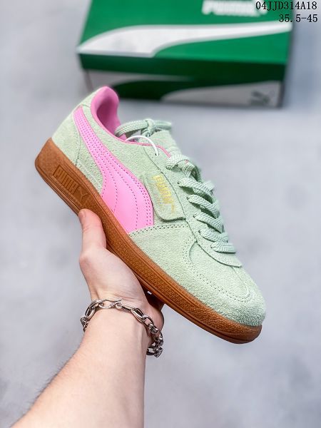 Puma 男女款Palermo OG 標貼運動板鞋