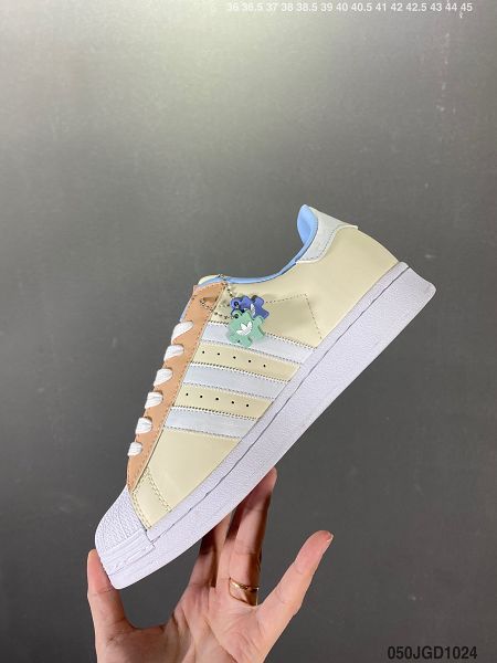 Adidas Originals Superstar 2021新款 男女款貝殼頭經典運動板鞋