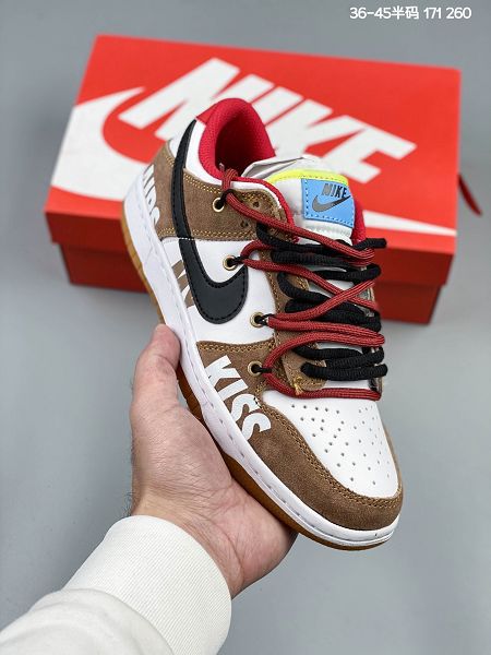 Nike SB Dunk Low 2021新款 迷彩不對稱鴛鴦男女款板鞋