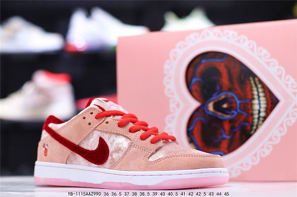 StrangeLove x Nike SB Dunk Low 2020新款 扣籃系列男女生低幫休閒板鞋 帶半碼