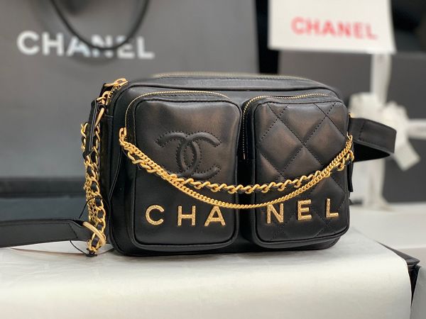 chanel包包 香奈兒2022新款手提包 DSAS2923牛皮系列單肩斜挎包