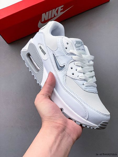 Nike Air Max 90 Oreo 2023全新男女款半掌氣墊復古運動休閒慢跑鞋