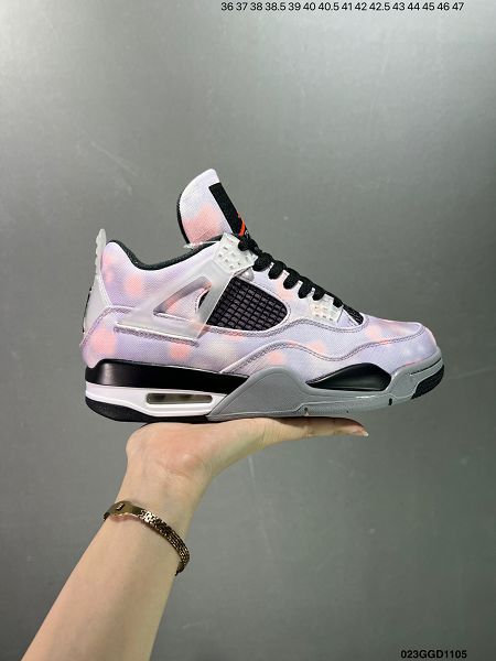 Air Jordan 4 Retro 2023全新男款頭層壓紋皮料籃球鞋