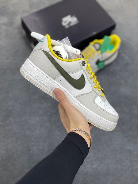 Nike Air Force 1 Low 全掌內置蜂窩氣墊 經典休閒鞋情侶鞋