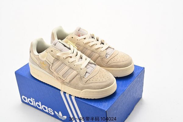 Adidas Forum 84 Low 2023新款 男女款三葉草低幫運動板鞋