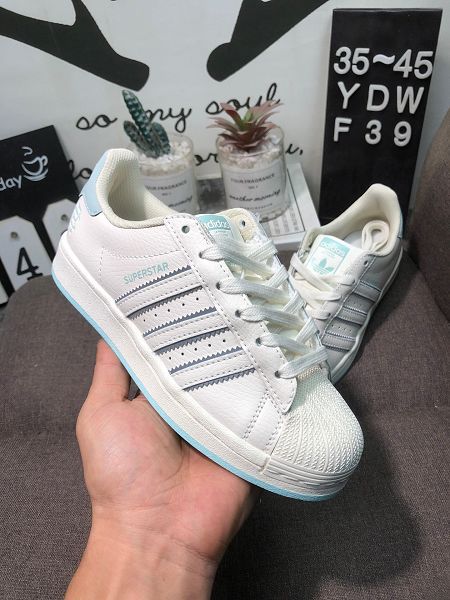 Adidas Originals Superstar 2023新款 低幫貝殼頭男女款休閒運動板鞋