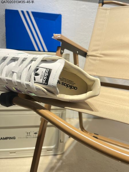 Adidas Originals Superstar系列 2023全新女款經典貝殼頭休閒板鞋