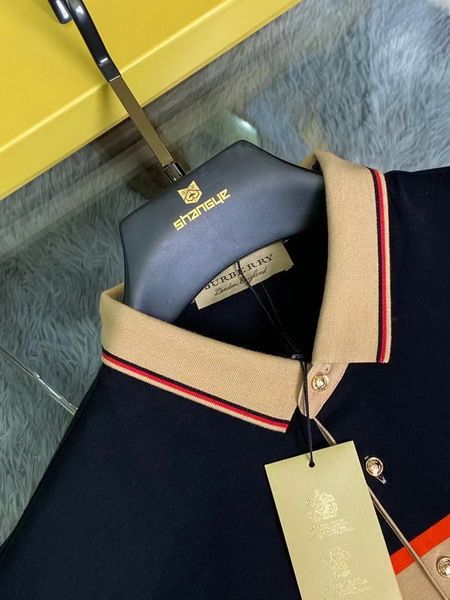 burberry polo衫 2021新款 巴寶莉翻領短袖polo衫 MG0322款