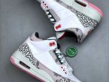 Air Jordan 3 Retro Wings 2024新款男女生爆裂紋運動籃球鞋