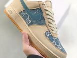 Nike Air Force 1 GUCCI 聯名 2024全新男女款低幫運動板鞋