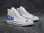 Converse Chuck 70s 2023新款 匡威電繡字母 男女款復古撞色帆布鞋