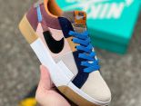 Nike Zoom Blazer Mid Premium SB 2022新款 解構馬賽克開拓者男女款運動板鞋