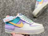 Nike WMNS Air Force 1 Shadow 馬卡龍輕增量高低幫搭百板鞋女鞋