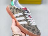 Adidas Originals GazelleEsquisite Gucci 羚羊系列 2024新款男女鞋 低幫復古百搭休閒運動板鞋