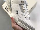 Nike Air Jordan 3 ES Red Cement 2024全新男女款中低幫荔枝紋籃球鞋