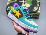 A Bathing Ape 2022新款 安逸猿BAPE Sta Low 閃星系列復古運動板鞋