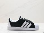 adidas 三葉草 聯名鞋款 2024新款男女生黑白色休閒板鞋