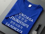 balenciaga短t 2021新款 巴黎世家圓領短袖T恤 MG0516款